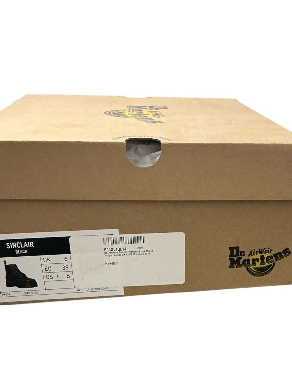 Dr. Martens Sinclair Front Zip Platform Combat Boot - Picture 13 of 15